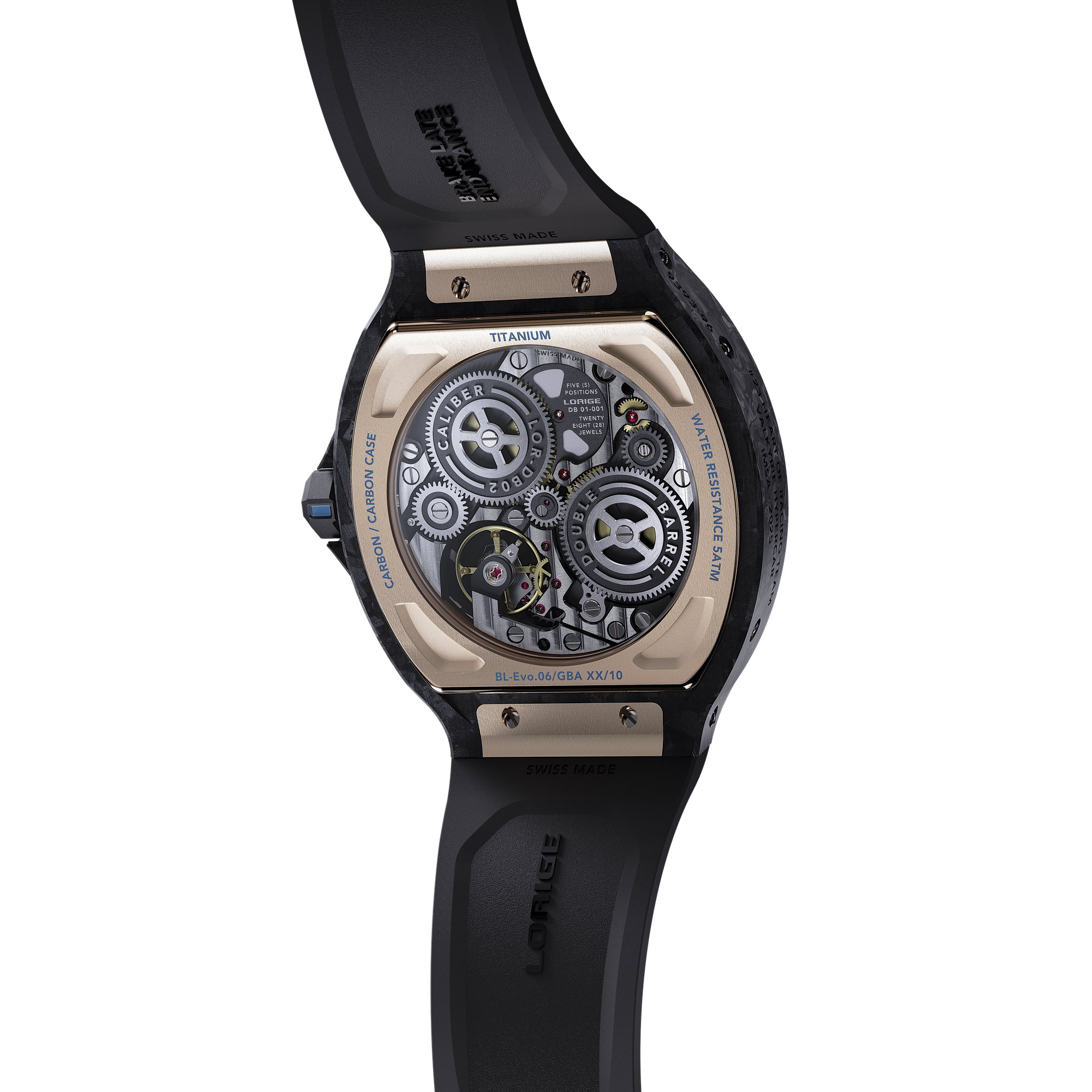 Lorige BL-Evolution "Bleu Asphalte" Gold Edition