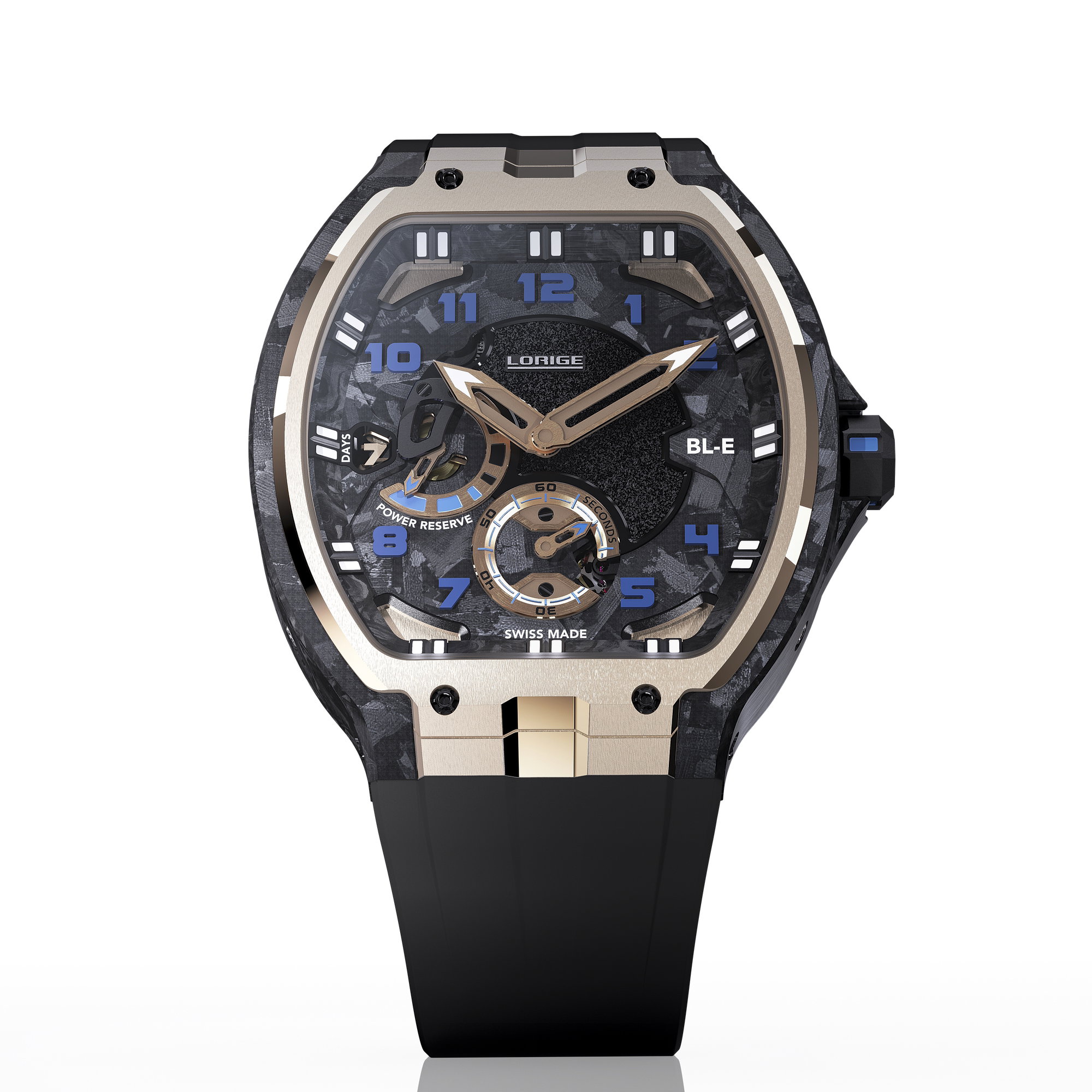 Lorige BL-Evolution "Bleu Asphalte" Gold Edition