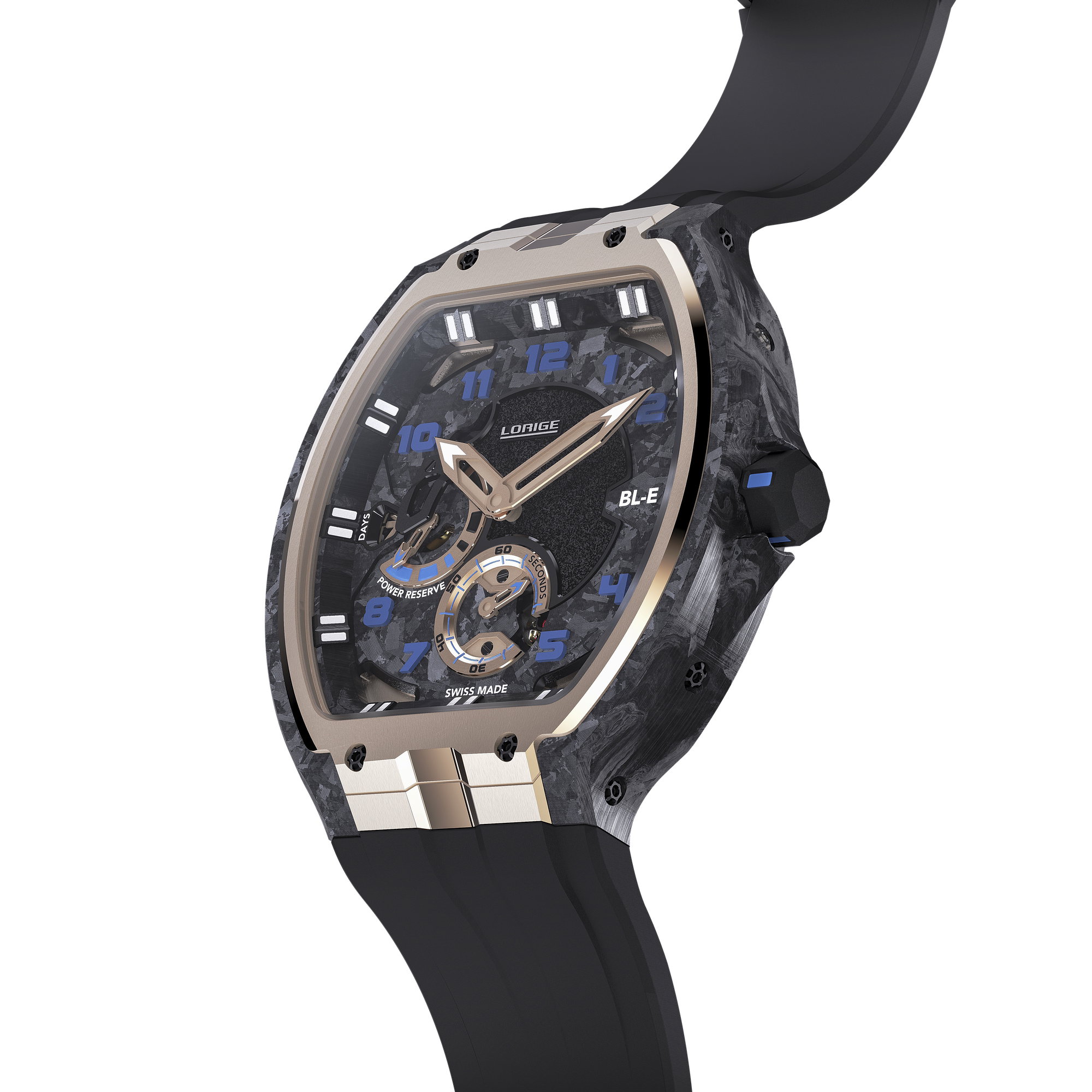 Lorige BL-Evolution "Bleu Asphalte" Gold Edition