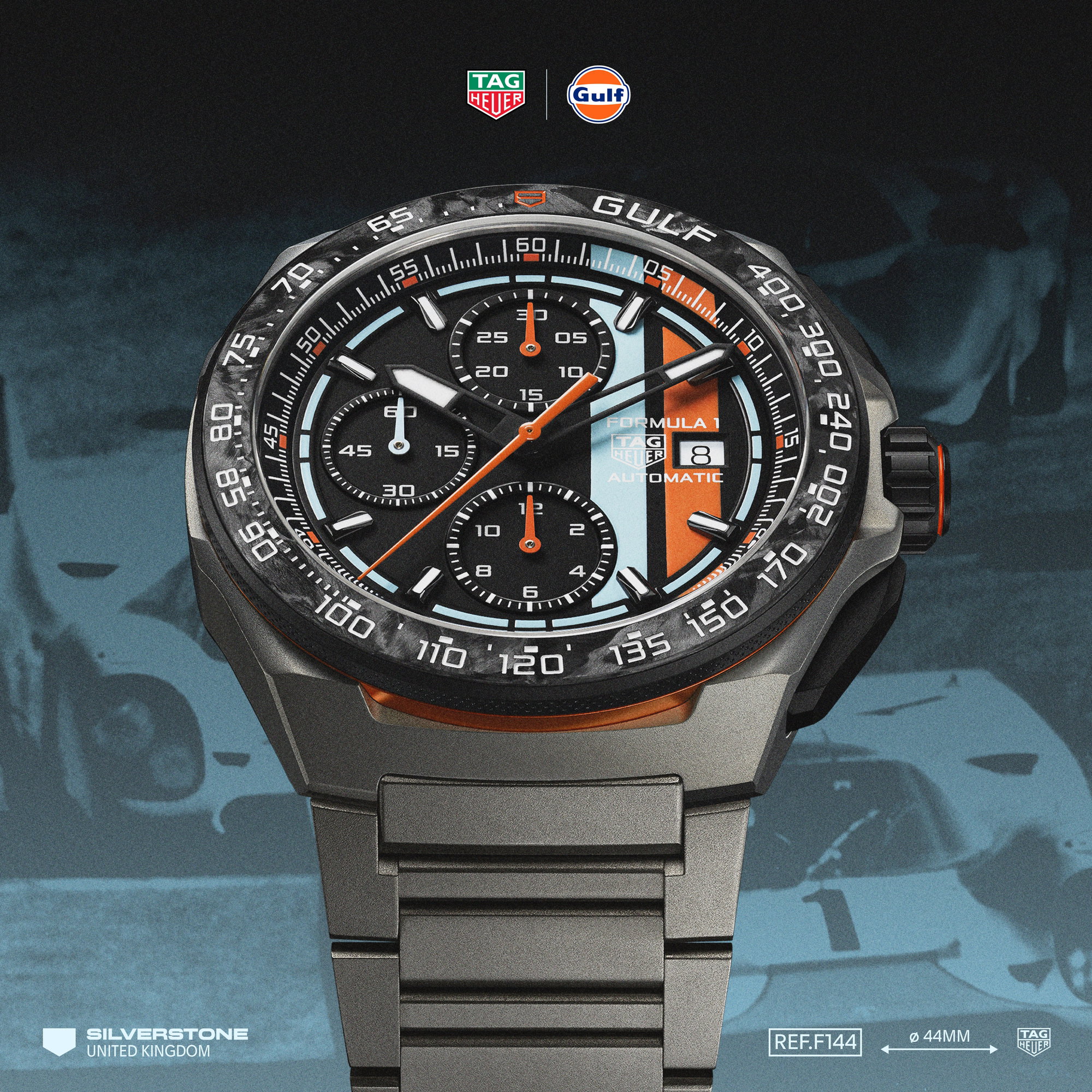 TAG Heuer Formula 1 Automatic Chronograph x Gulf