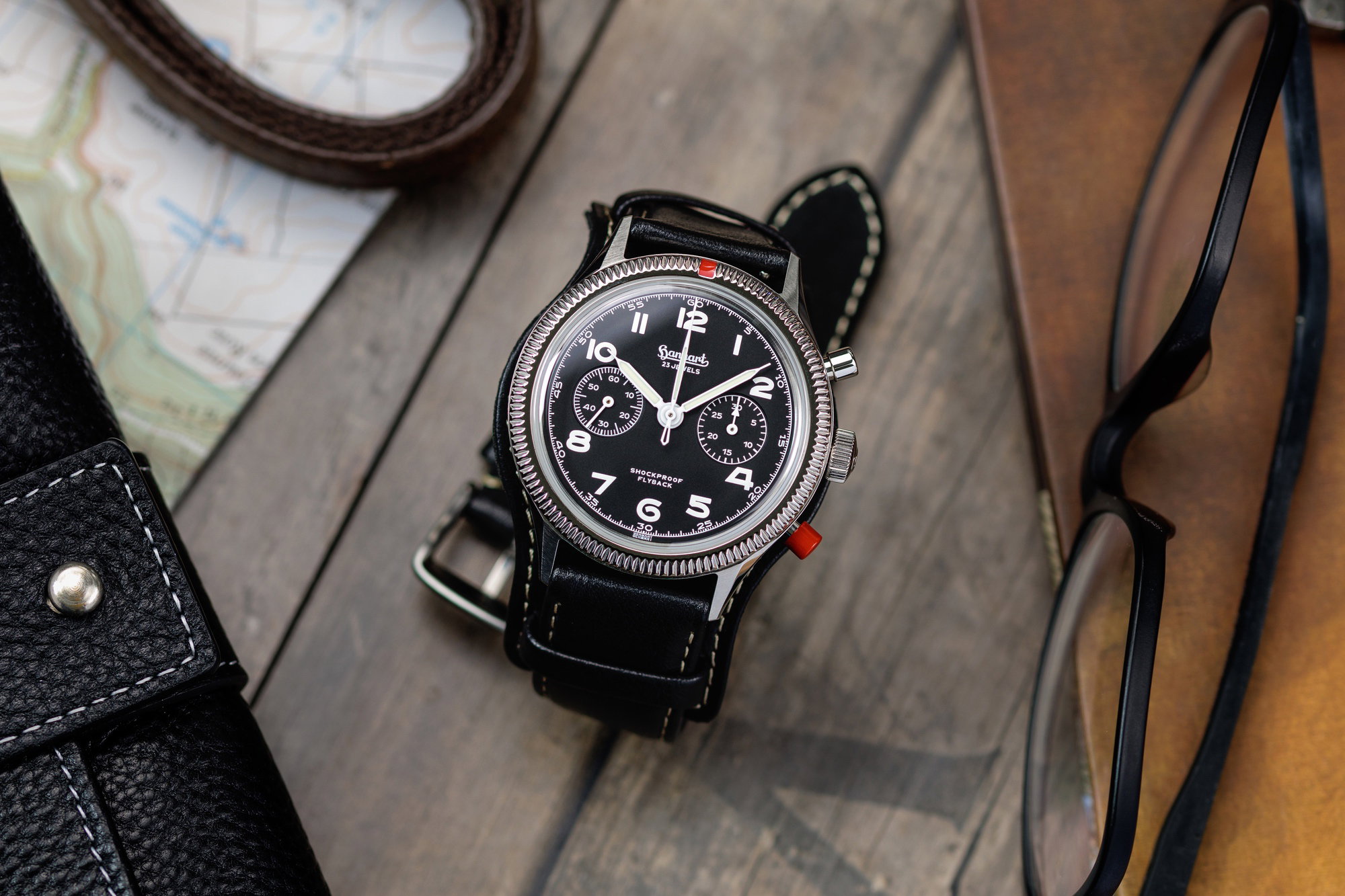Hanhart 417 ES  Heritage Flyback