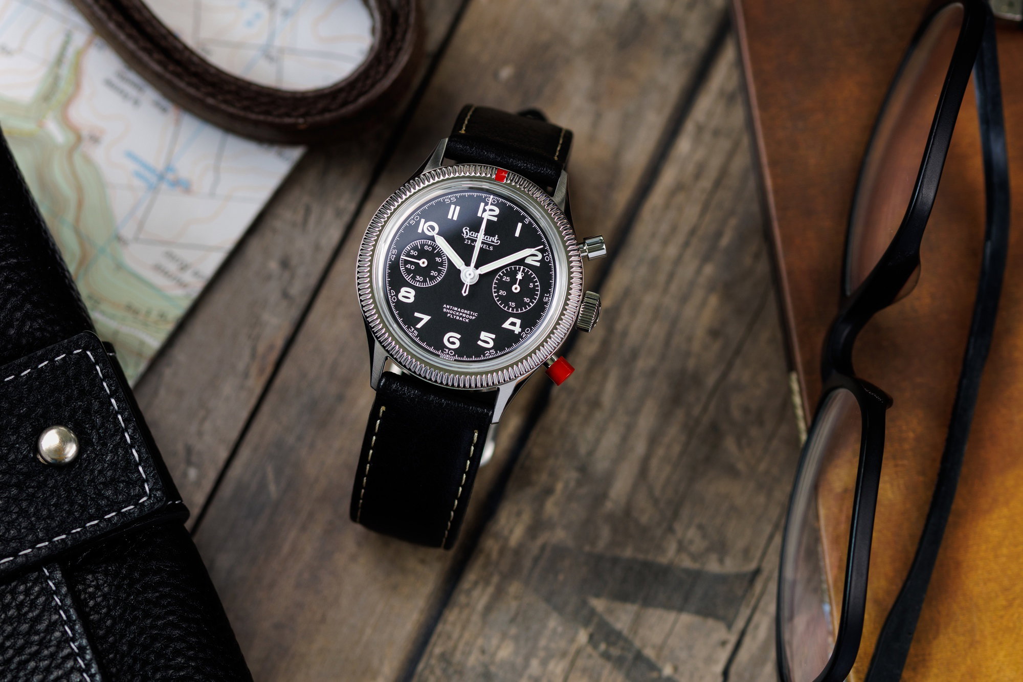 Hanhart 417 ES 1954 Heritage Flyback