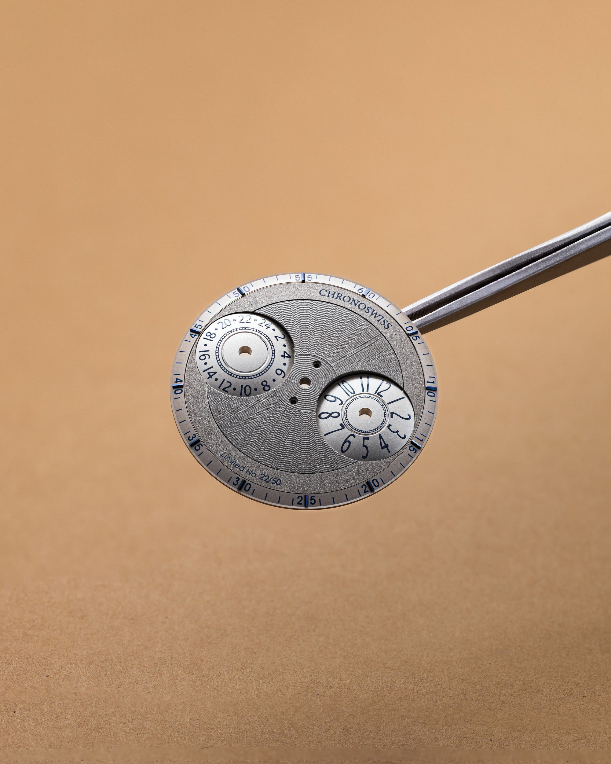 Chronoswiss PULSE GMT Frosted Guilloche Gold