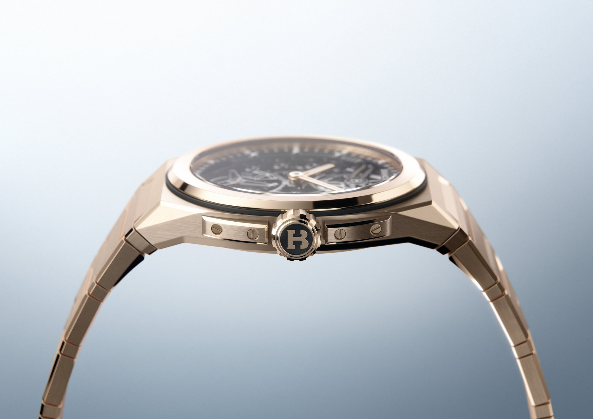 Rotondo Ultrafino Rose Gold Skeleton - Image 3