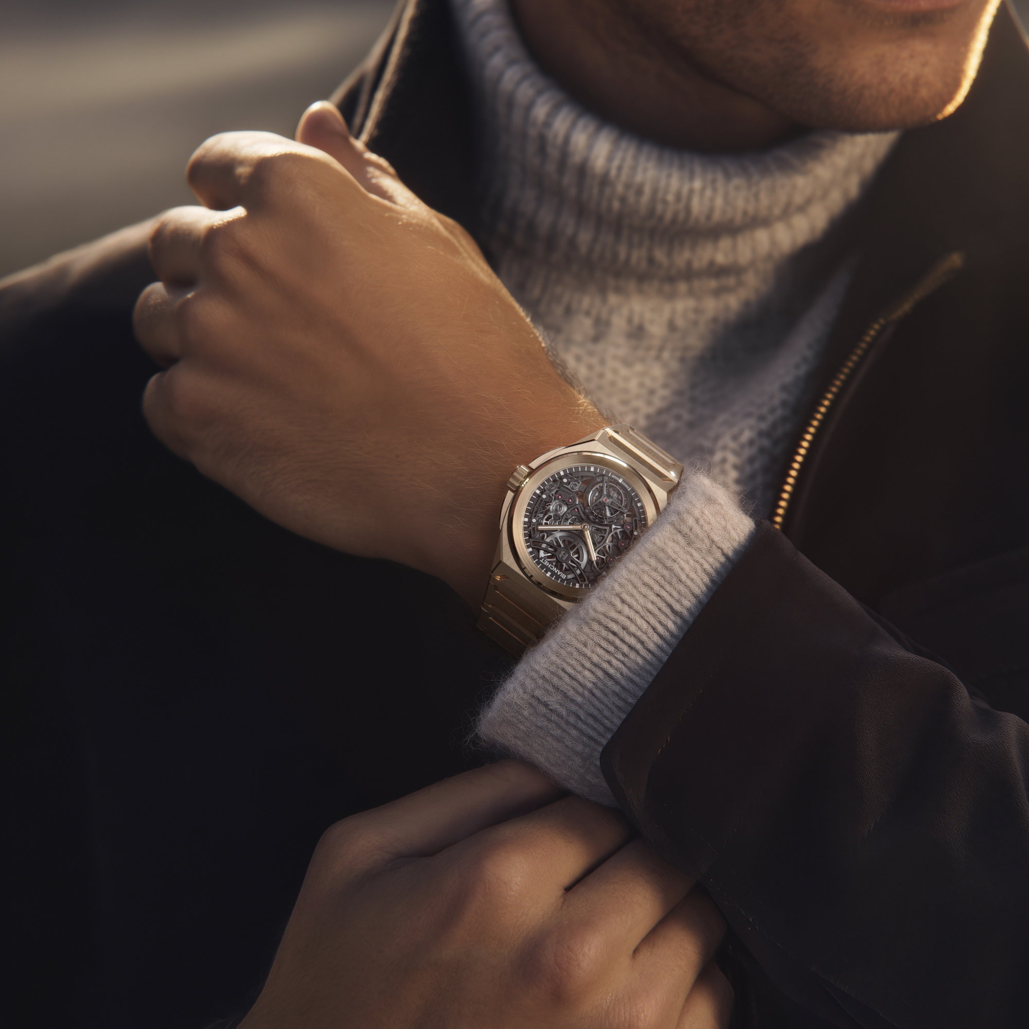 Rotondo Ultrafino Rose Gold Skeleton - Image 5