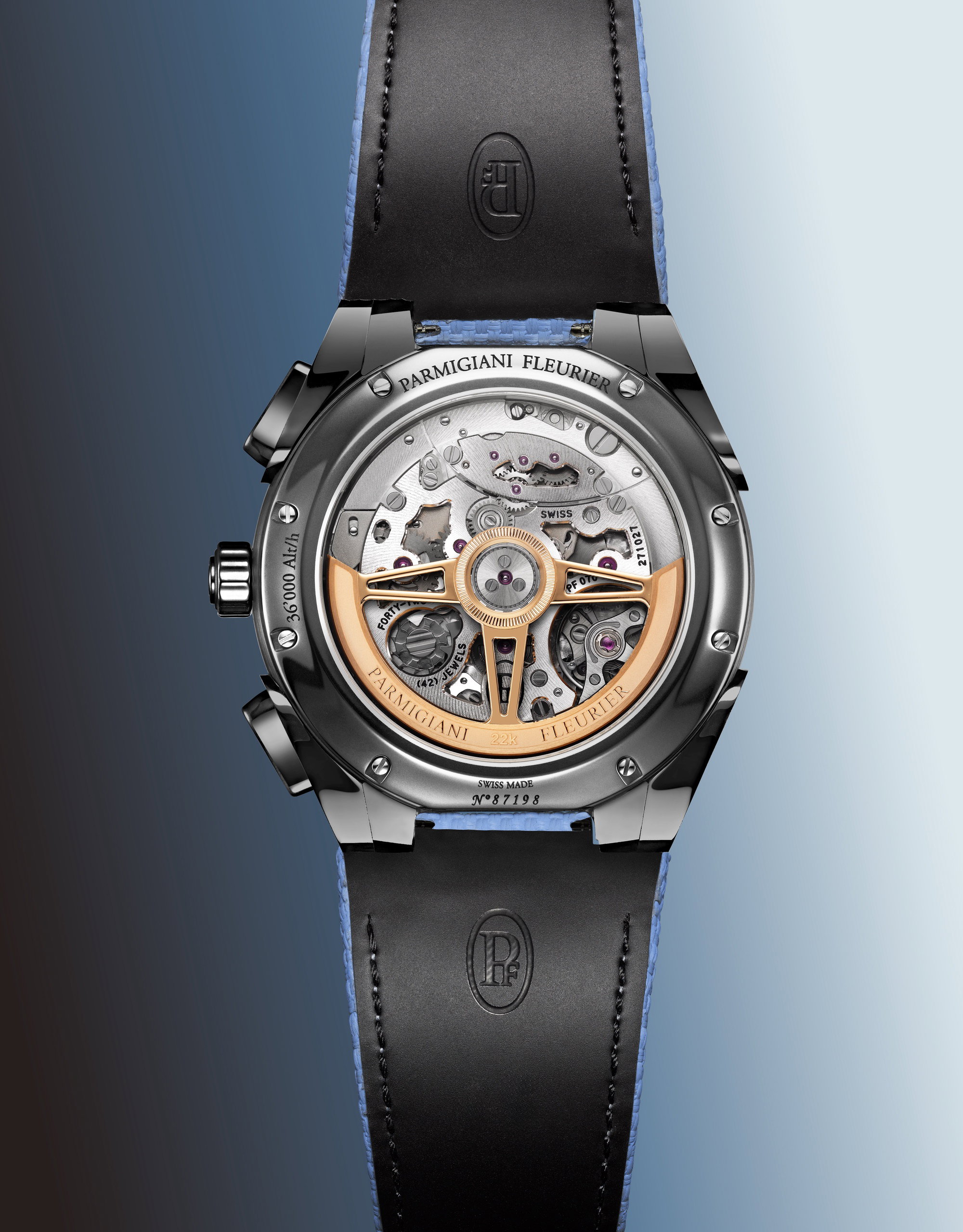 Tonda PF Sport Chronograph Ultra-Cermet Mineral Blue - Image 4