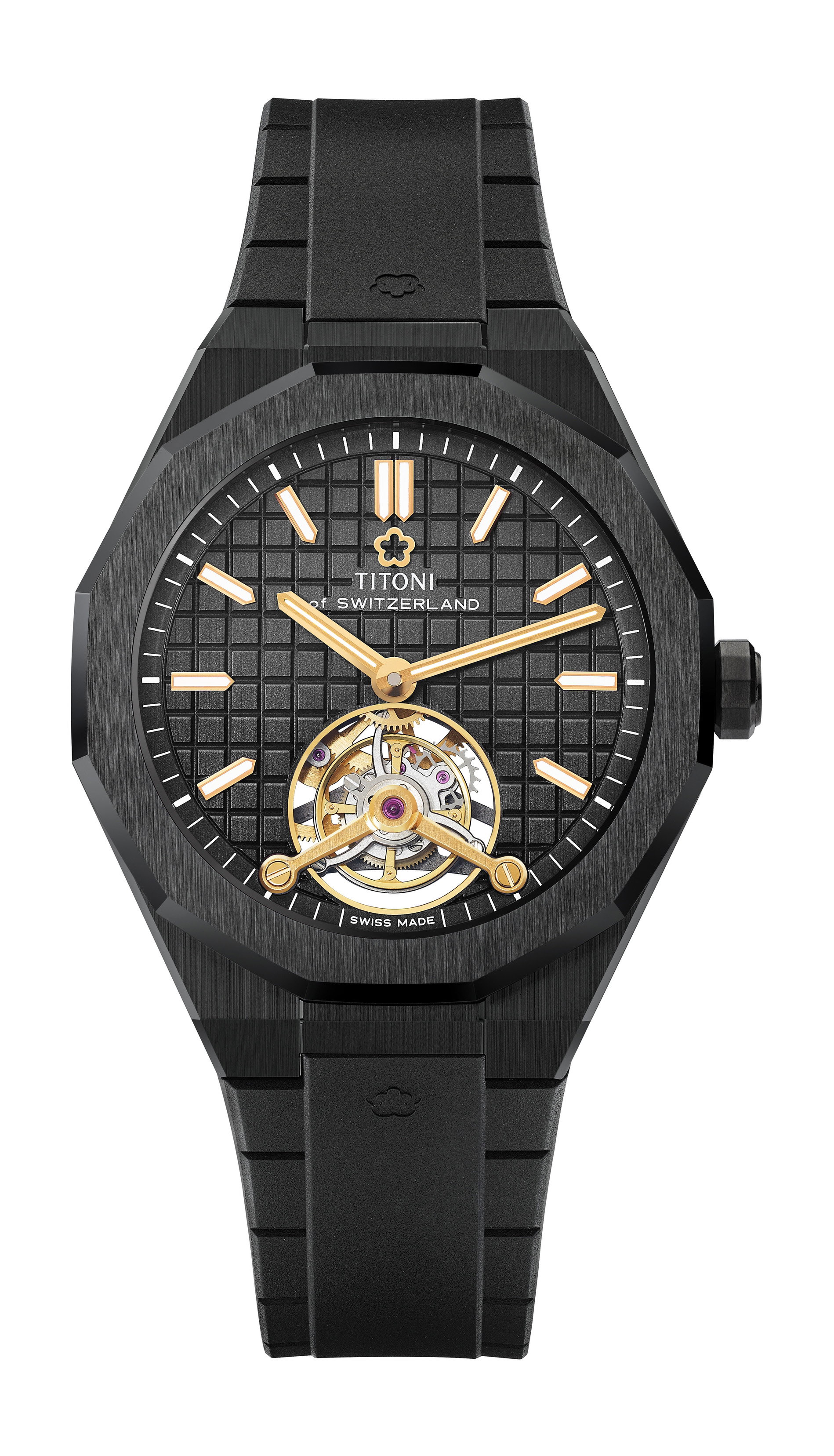 Titoni Impetus CeramTech Tourbillon Red – 1000 ZR-742