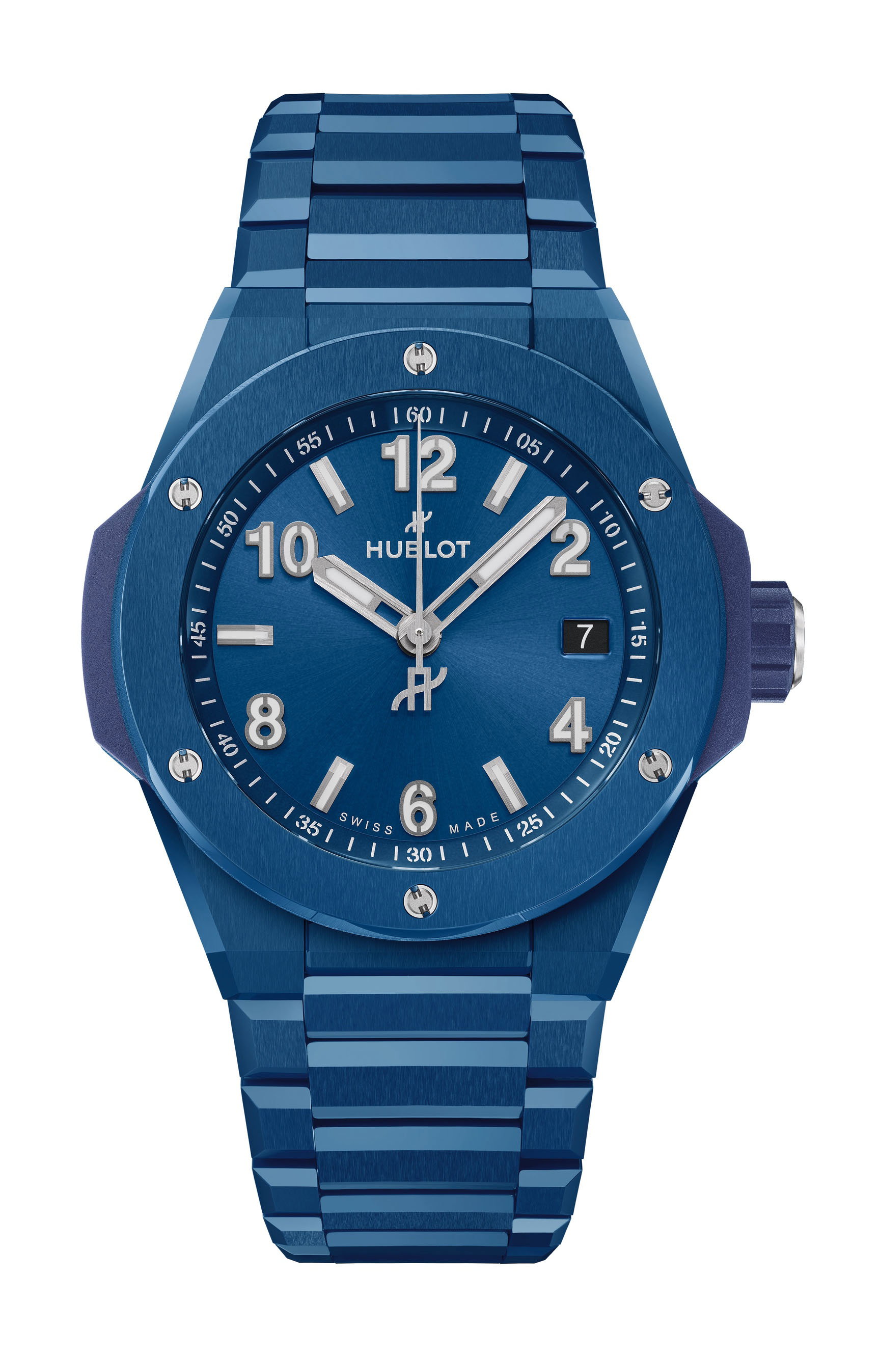 Hublot Big Bang Integrated Time Only Blue Ceramic – $17,180