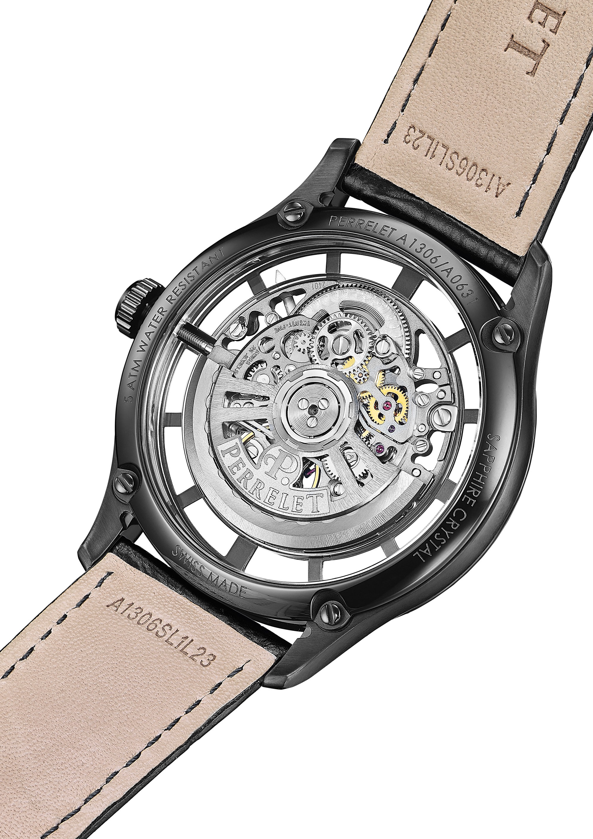 ペレペレン Perrelet Weekend Skeleton – A1306/1 – $2,255