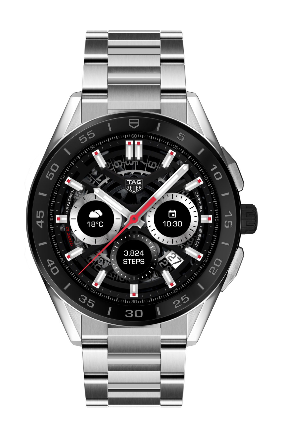 TAG Heuer Connected Calibre E4 45MM X Malbon Golf Edition