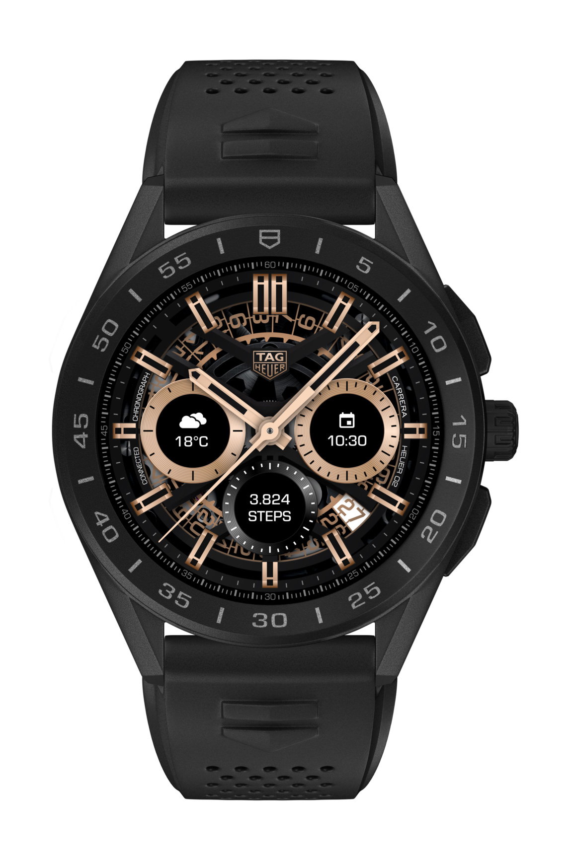 TAG Heuer Connected Calibre E4 45MM X Malbon Golf Edition