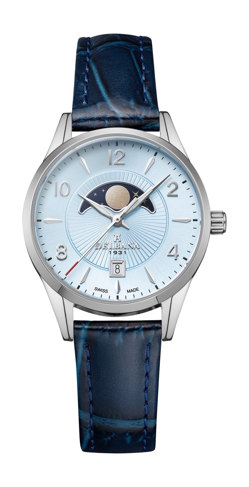 Delbana Lunetta Moonphase – 41601.629.1.064 – $375