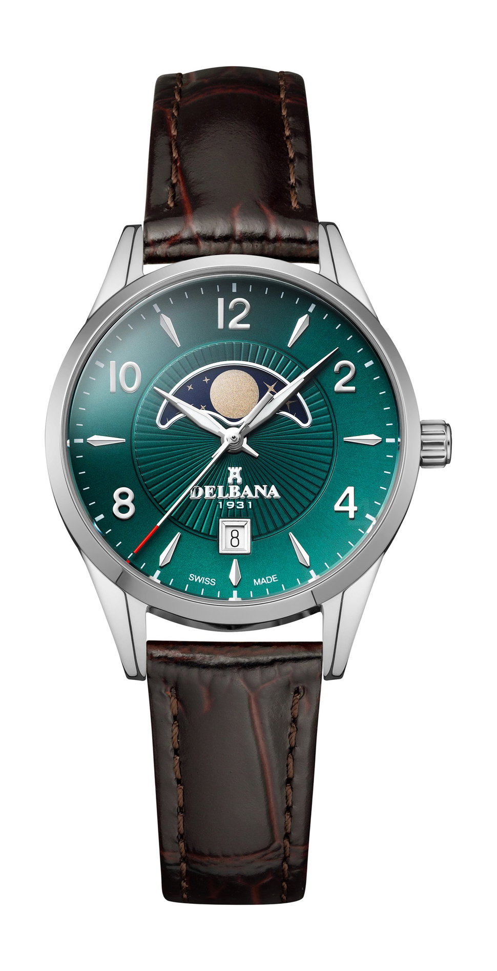 Delbana Lunetta Moonphase – 41601.629.1.224 – $375
