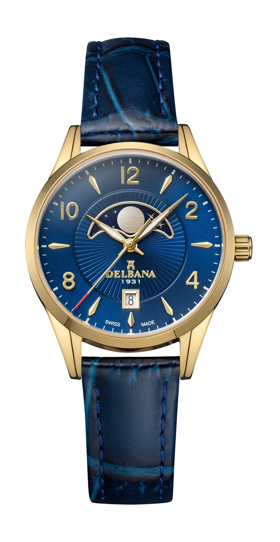 Delbana Lunetta Moonphase – 41601.629.1.064 – $375